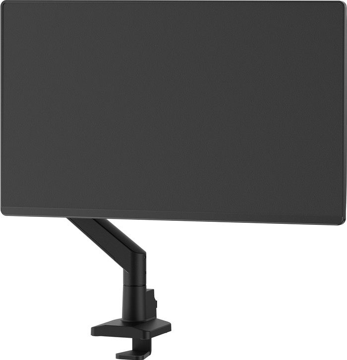 Neomounts NEXT Slim DS70-250BL1 Monitorarm Gasgeveerd Zwart product in gebruik