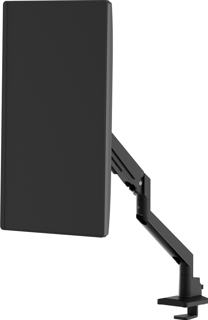 Neomounts NEXT Slim DS70-250BL1 Monitorarm Gasgeveerd Zwart product in gebruik