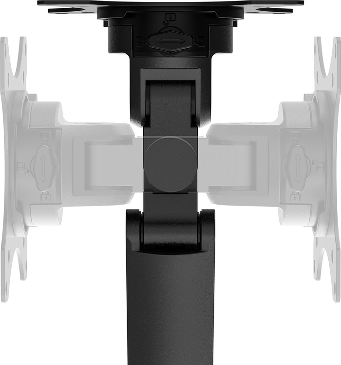 Neomounts NEXT Slim DS70-250BL2 Monitorarm Gasgeveerd Zwart detail