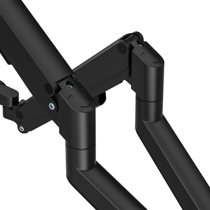 Neomounts NEXT Slim DS70-250BL2 Monitorarm Gasgeveerd Zwart detail