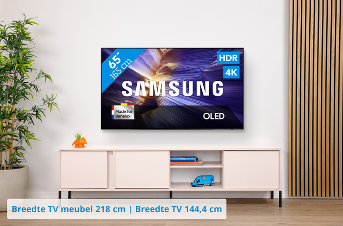 Samsung 65" OLED S90F (2025) + Samsung HW-Q930F Zwart visual Coolblue 1