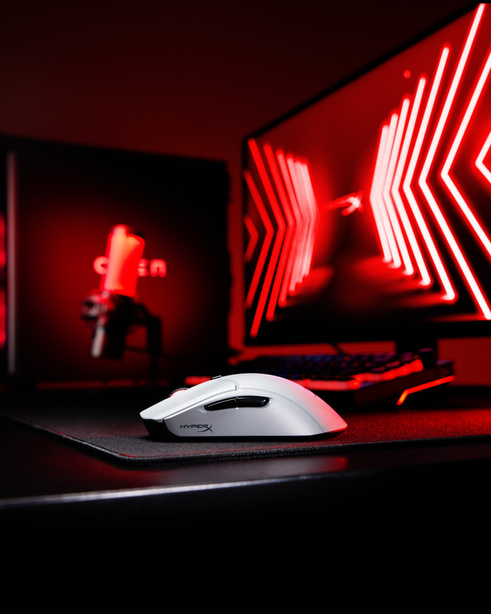 HyperX Pulsefire Haste 2 Pro 4K Wireless Gaming Mouse product in use