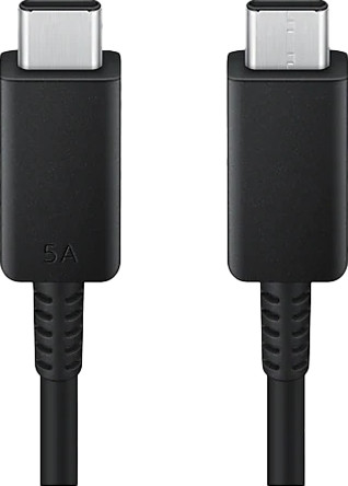 Samsung USB-C to USB-C Cable 45W 1.8m Plastic Black right side
