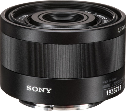 Sony SEL FE 35mm f/2.8 voorkant