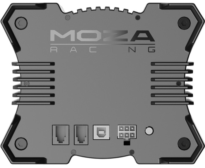 Moza Racing R9 V2 Direct Drive Wheel Base achterkant
