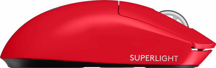 Logitech G PRO X SUPERLIGHT 2 SE Wireless Gaming Mouse Red right side