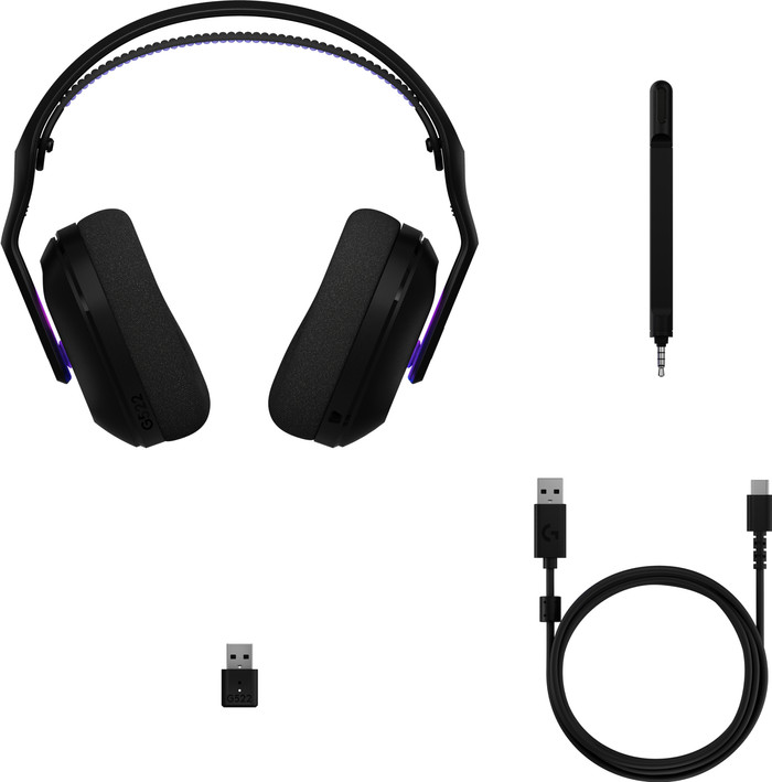 Logitech G522 Lightspeed Draadloze Gaming Headset Zwart accessoire