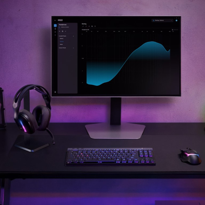 Logitech G522 Lightspeed Draadloze Gaming Headset Zwart visual leverancier