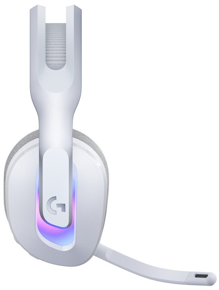 Logitech G522 Lightspeed Draadloze Gaming Headset Wit rechterkant