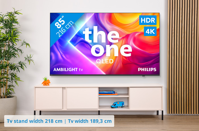 Philips Ambilight 85 inches PUS9000 QLED 4K (2025) visual Coolblue 1