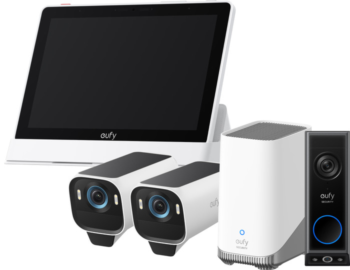EufyCam S3 Pro Duo Pack + HomeBase 3 + Doorbell E340 + Smart Display E10 Main Image