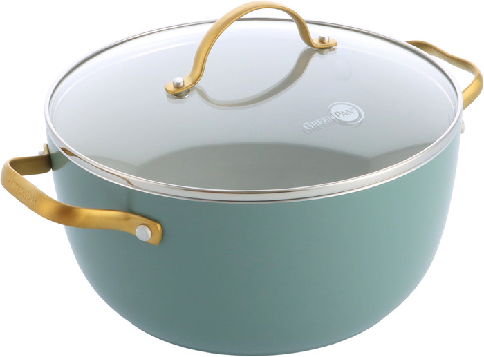 GreenPan Padova Reserve Batterie de Cuisine 10 Pièces Sky Blue avant