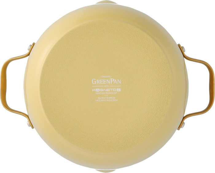 GreenPan Padova Reserve Cookware Set 10-piece Sunshine Yellow bottom