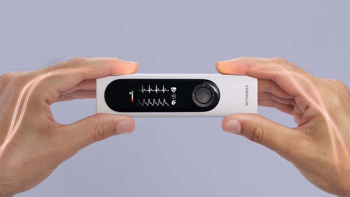 Withings BeamO product in gebruik