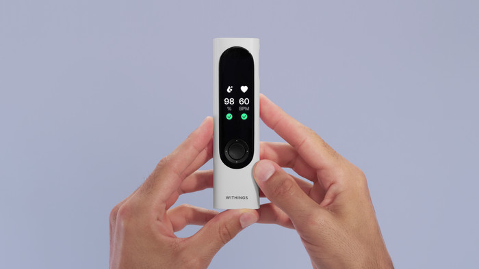 Withings BeamO product in gebruik