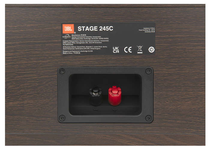 JBL Stage 245C Black detail