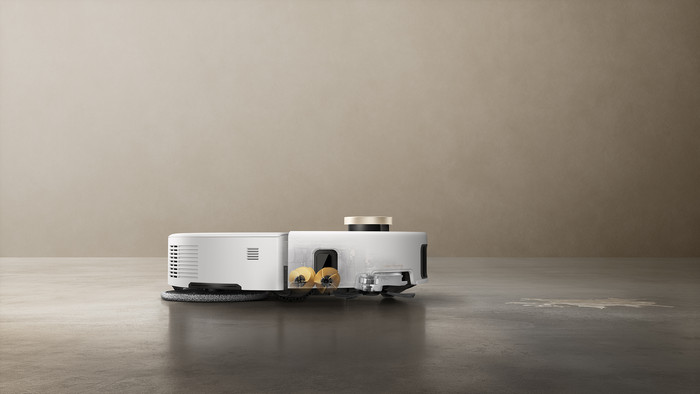 Mova V50 Ultra Complete White product in gebruik