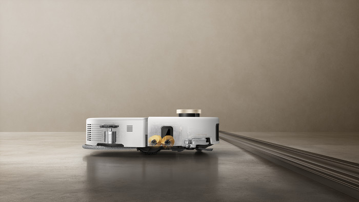 Mova V50 Ultra Complete White product in gebruik