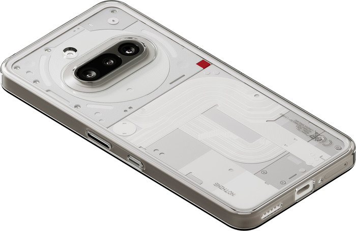 Nothing Phone (3a) Back Cover Transparant voorkant