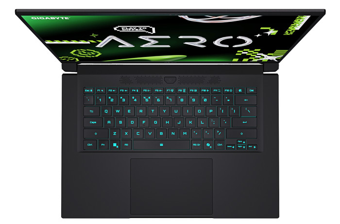 GIGABYTE AERO X16 2WH - 16'' - AMD Ryzen AI 9 - 32GB RAM/2TB SSD - RTX 5070 oberseite