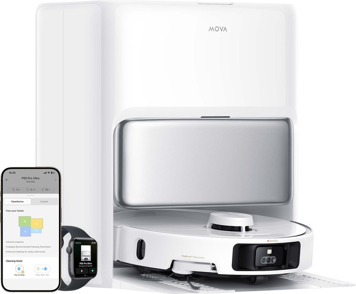 Mova P50 Pro Ultra product in gebruik