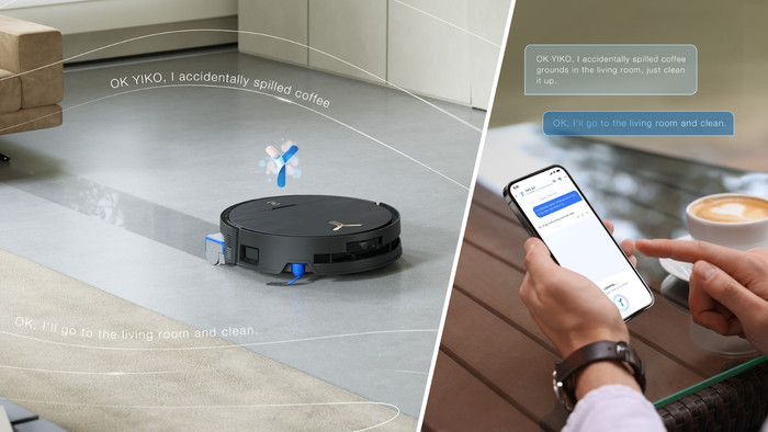 Ecovacs Deebot X9 Pro Omni produkt in gebrauch