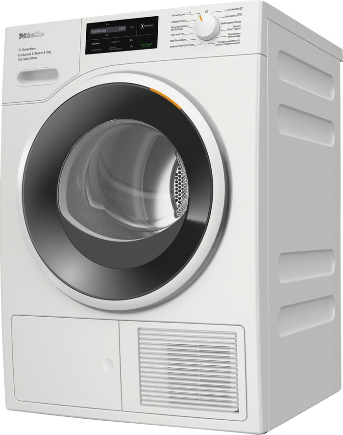 Miele TSL 683 WP B EcoSpeed & Steam rechterkant