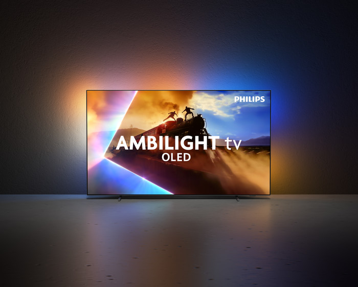 Philips Ambilight 65'' OLED760 4K (2025) product in gebruik