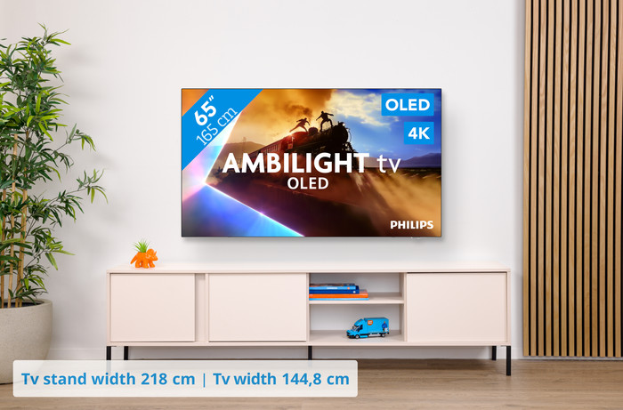 Philips Ambilight 65 inches OLED760 4K (2025) visual Coolblue 1