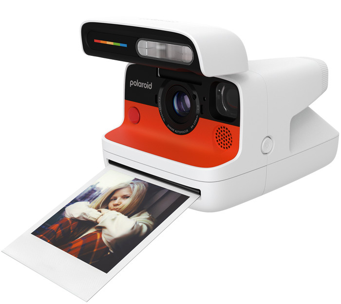 Polaroid Flip Weiß rechte seite