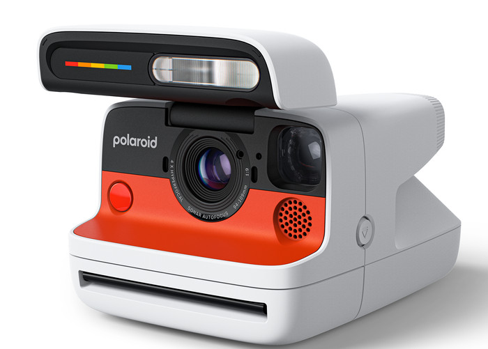 Polaroid Flip Weiß rechte seite
