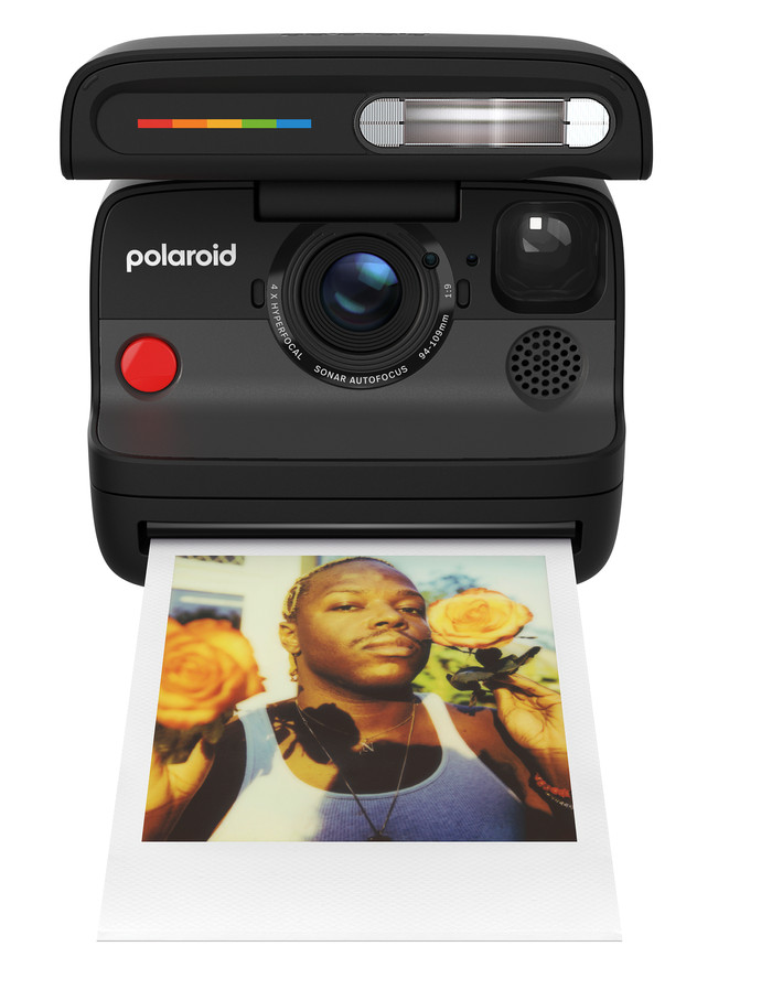 Polaroid Flip Schwarz vorne