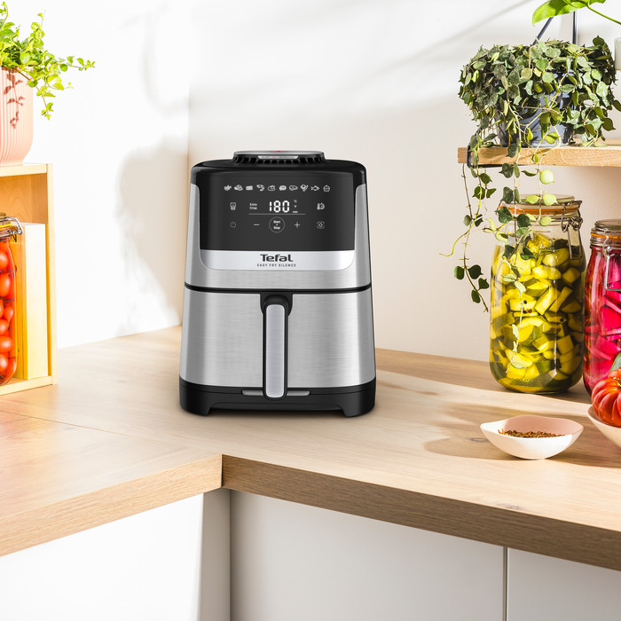 Tefal Easy Fry Silence EY552D product in use