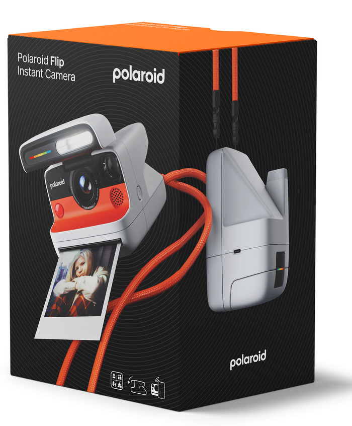 Polaroid Flip Weiß verpackung