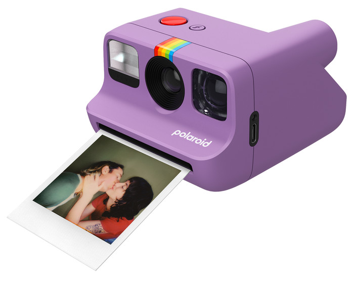 Polaroid Go 2 Purple + Color Film (16 units) right side