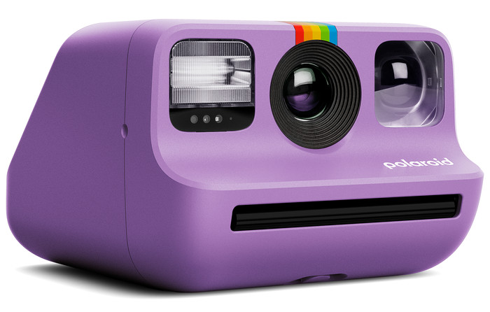 Polaroid Go 2 Purple + Color Film (16 units) left side