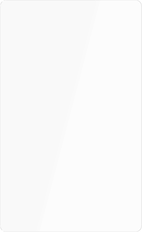 Just in Case Lenovo Legion Tab Screenprotector Glas voorkant
