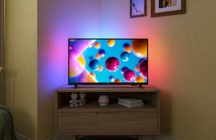 Philips Ambilight 32" PFS6900 (2025) product in gebruik
