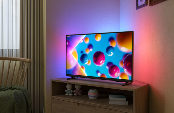 Philips Ambilight 32" PFS6900 (2025) product in gebruik