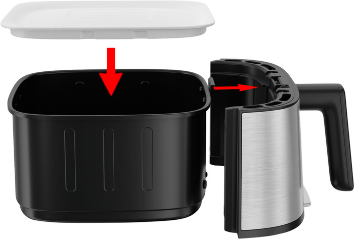 Tefal Easy Fry Silence EY552D accessory