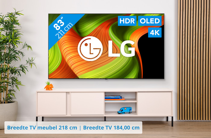 LG 83" OLED B56 4K (2025) + LG DS95TR visual Coolblue 1