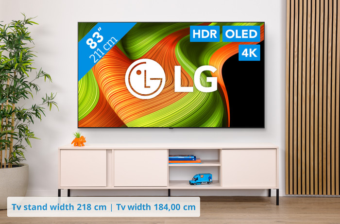 LG 83 inches OLED B56 4K (2025) + LG DS95TR visual Coolblue 1