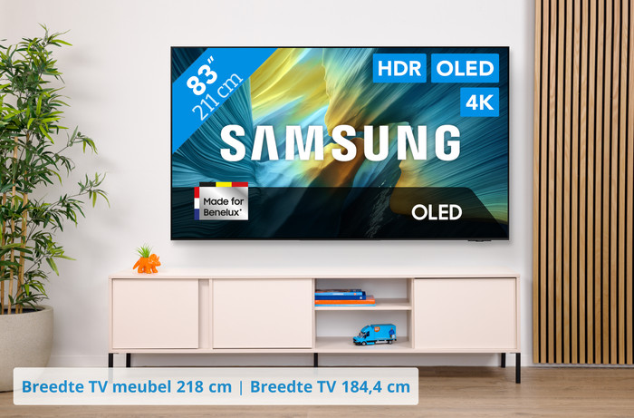 Samsung 83" OLED S95F 4K (2025) + Samsung HW-Q930F (2025) visual Coolblue 1