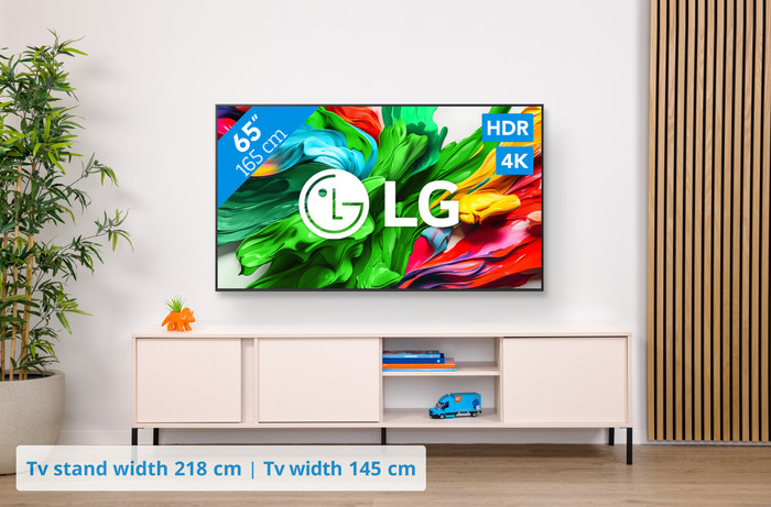 LG 65 inches QNED86 evo 4K (2025) + LG DS77TY visual Coolblue 1