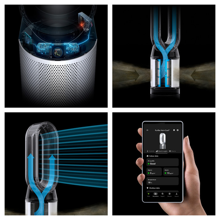 Dyson Purifier Hot+Cool HP1 visual leverancier
