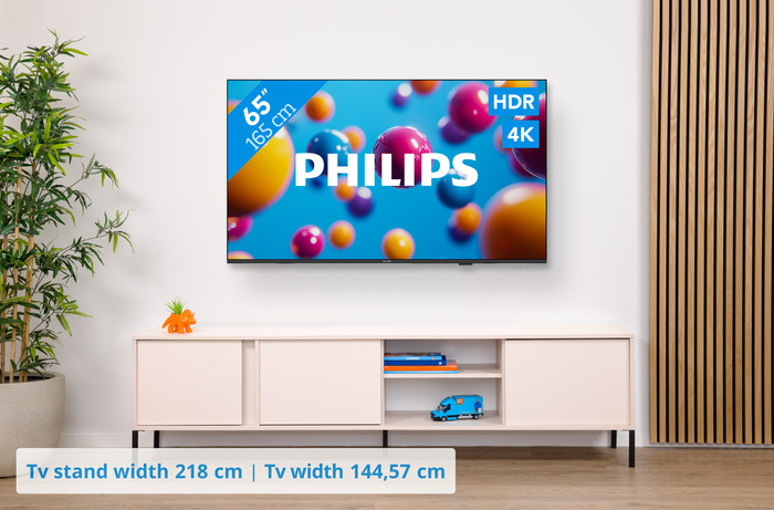 Philips 65 inches PUS7000 4K (2025) + Philips TAB6100 visual Coolblue 1
