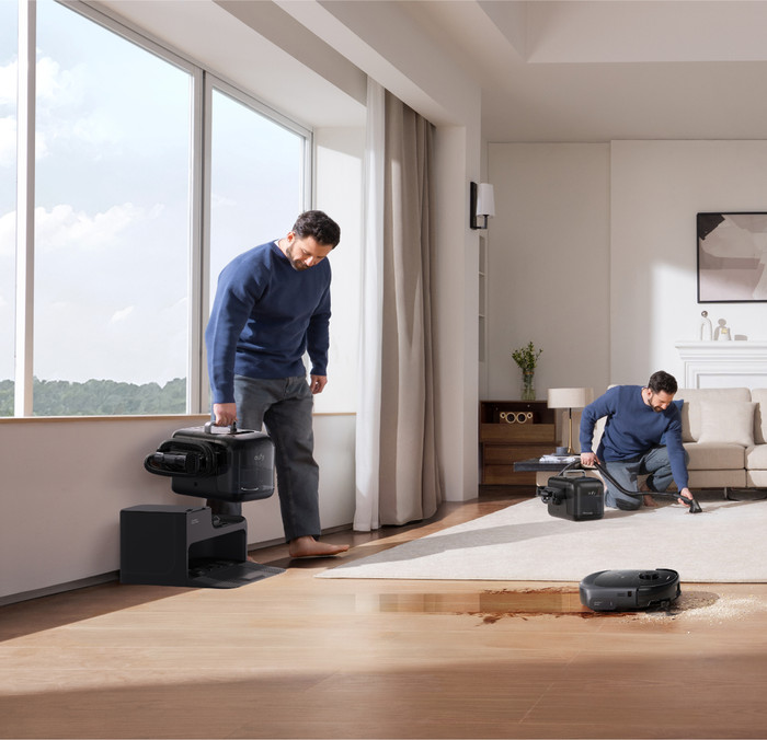 eufy Omni E28 Complete product in use