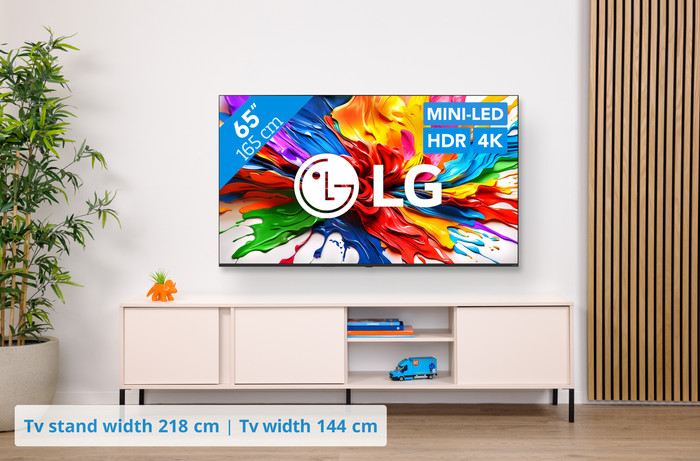 LG 65 inches QNED93 evo 4K (2025) visual Coolblue 1