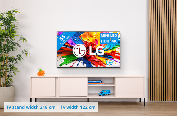 LG 55 inches QNED93 evo 4K (2025) visual Coolblue 1