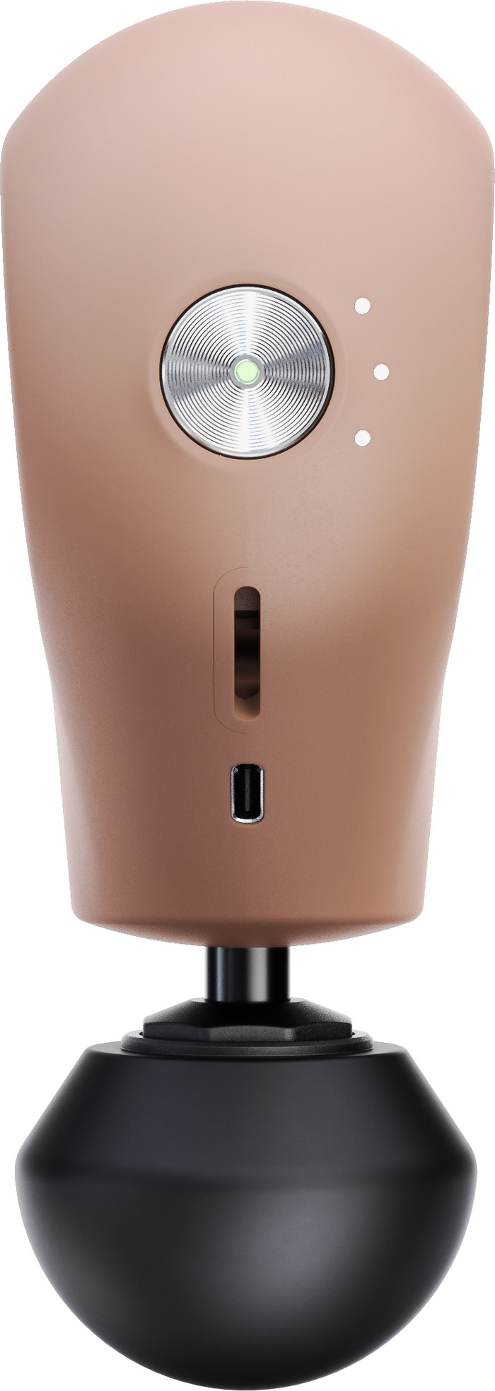 Theragun Mini Gen 3 Desert Rose left side